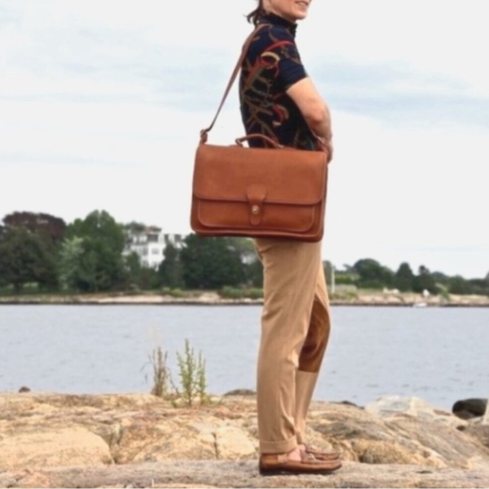 RARE Vintage Coach Vintage Metropolitan Brief featured in Devil wears Prada - Picture 3 of 15